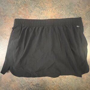 DSG Womens Mid-Rise Stride Skort‎ XL Black